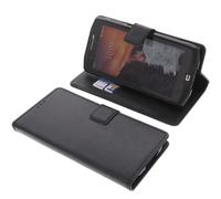 Custodia per CrossCall Core X4 Book-Style Protettiva Cellulare a Libro Nero