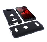 Custodia per CrossCall Core Z5 Borsa Protettiva Cellulare TPU Gomma Nera