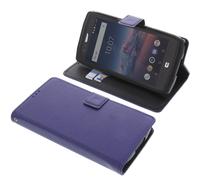 Custodia per CrossCall Trekker X4 Book-Style Protettiva Cellulare Libro Blu