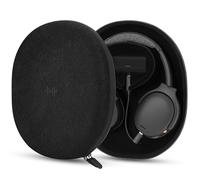 Custodia per cuffie con caricatore Geekria Elite compatibile con Skullcandy Crusher ANC 2, Hesh ANC/Evo/360, custodia rigida da viaggio di ricambio (nero) senza power bank