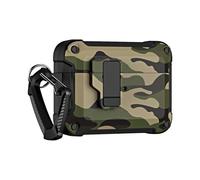 Custodia per cuffie con Dual Material Protection Switch Lock Pro 2 3 Copertura senza fili di ricarica degli auricolari, protezione portatile per viaggi, verde per AirPods 3