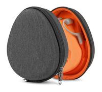 Custodia per cuffie Geekria Shield compatibile con AfterShokz Shokz OpenRun Mini, Air, OpenRun Pro, OpenComm e altri, borsa rigida da viaggio con spazio per cavi (grigio scuro)