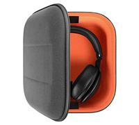 Custodia per cuffie Geekria Shield compatibile con Audio-Technica ATH-M50X, custodia ATH-GDL3, borsa da viaggio rigida sostitutiva con spazio per cavi (microfibra grigio)