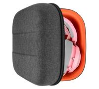 Custodia per cuffie Geekria Shield compatibile con Razer Kraken V4 Pro, BlackShark V3 Pro - Borsa da viaggio rigida di ricambio con spazio per accessori (Grigio)