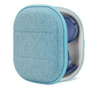 Custodia per cuffie on-ear Geekria Shield compatibile con JBL Tune 510BT, 660NC, 560BT, 500BT e altro - borsa rigida da viaggio con alloggiamento cavi (Azzurro chiaro)