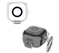 Custodia per cuffie per Sony LinkBuds Clip WF-LC900, accessori per auricolari wireless, in TPU antiscivolo, morbida custodia protettiva con gancio, custodia antiurto e antipolvere (trasparente)
