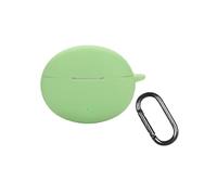 Custodia per Cuffie Wireless Compatibile con OnePlus Buds 4 con Foro per Cordoncino Verde