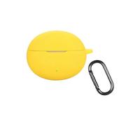 Custodia per cuffie wireless OnePlus Buds 4 in silicone antishock giallo