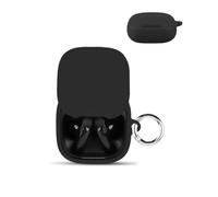 Custodia per cuffie wireless Soundcore Liberty, daunke in morbido silicone, delicata sulla pelle, con fibbia rotonda, protezione completa, colore nero
