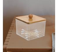 Custodia Per Dischetto Cotone Porta Dischetti Cotton Fioc Distributore Tamponi