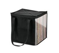 Custodia Per Dischi: Custodia Per Album In Vinile, Custodia Per Dischi In Vinile | Cassetta Pieghevole Con Coperchio E Maniglie, Organizer Per Dischi Antipolvere, Custodia Pieghevole Per Dischi In Vin
