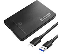 Custodia per disco rigido esterno per PS4 Xbox 2,5 pollici SATA HDD SSD Enclosure USB 3.0 nero Caddy portatile adattatore di archiviazione di gioco supporto 6TB
