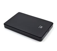Custodia per Disco Rigido Hard Disk da 2,5 Pollici SATA - Ottimizzato per HHD e SSD 9.5mm e 7mm - Connessione USB 2.0, Compatibile con Windows e Mac