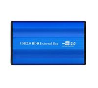 Custodia per disco rigido IDE con USB2 0 2 5 Enclosure HDD Scatola portatile in alluminio