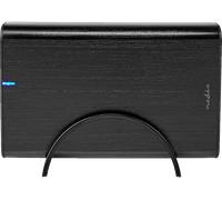 CUSTODIA PER DISCO RIGIDO NEDIS HDDE35410BK, SATA - USB-, 1x USB-, 1x USB-C, SATA