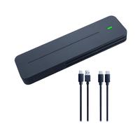 Custodia per disco solido NVME/doppi protocolli Recinzione disco solido 10/20Gbps Trasferimento dati veloce Dissipazione del calore in alluminio