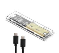 Custodia per disco solido per NVME PCIe Alloggiamento Disco Solido USB3.2 USB C 10Gbps Efficiente Dissipazione del Calore