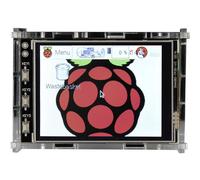 RPI CASE 3.5 TR - Custodia per il display Raspberry Pi 4 & 3,5''.