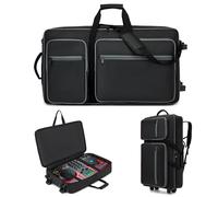Custodia per DJ con ruote compatibile con DDJ FLX10 / 1000 / 1000SRT / REV7 / REV5 / SC LIVE 4 / PRIME 2, custodia per controller DJ per Pioneer, borsa morbida imbottita per DJ