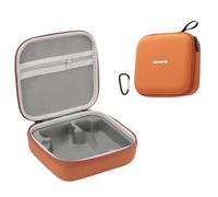 Custodia per DJI Flip, Borsa di Stoccaggio Portatile, Borsa Rigida per il Trasporto di Accessori per Droni, 19 x 17,3 x 7,5 cm (Arancione)