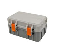 Custodia per DJI Osmo Action 5Pro/per Action 4, custodia per il trasporto, borsa portatile da viaggio, accessori per fotocamera borsa rigida da viaggio per DJI Action 3, stampa 3D (bianco+grigio)