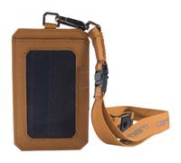 Custodia per documenti Carhartt Nylon Duck ID Holder and Landyard - Carhartt Brown