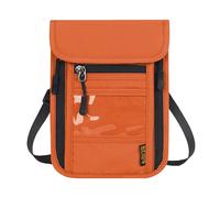Custodia per documenti e oggetti di valore in nylon resistente con design Travel Planner, A
