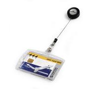 Custodia Per Documento 8012-19, Plastica Rigida, A8, Con Jojo E Clip - 10 Pezzi