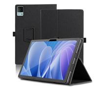 Custodia per DOOGEE T30 Pro, 11 inch, Cover Tablet DOOGEE T30 Pro, Copertura Protettiva Pieghevole con Supporto per Matita e Cinturino da Polso, Protezione Completa. (Nero)
