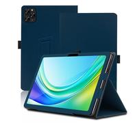 Custodia per DOOGEE Tab G6 11 Pollici, Cover Tablet DOOGEE Tab G6, Copertura Protettiva Pieghevole con Supporto per Matita e Cinturino da Polso, Protezione Completa. (Blu)