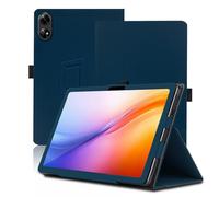 Custodia per DOOGEE Tab G6+ 11 Pollici, Cover Tablet DOOGEE Tab G6+, Copertura Protettiva Pieghevole con Supporto per Matita e Cinturino da Polso, Protezione Completa. (Blu)