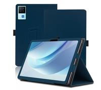 Custodia per DOOGEE U13 13 Pollici, Cover Tablet DOOGEE U13, Copertura Protettiva Pieghevole con Supporto per Matita e Cinturino da Polso, Protezione Completa. (Blu)