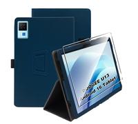 Custodia per DOOGEE U13 Android 16 Tablet 13 Cover in Pelle Case [1 Pezzi] Vetro