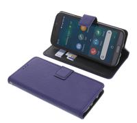 Custodia per Doro 8050 Book-Style Protettiva Cellulare Libro Blu