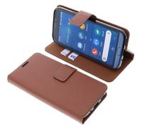 Custodia per Doro 8050 Book-Style Protettiva Cellulare Libro Copertura Braun
