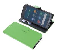 Custodia per Doro 8050 Book-Style Protettiva Cellulare Libro Verde