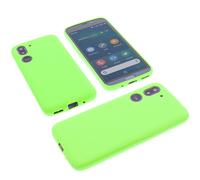 Custodia per Doro 8050 Borsa Protettiva Cellulare TPU Morbida Copertura Verde