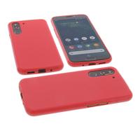 Custodia per Doro 8080 Borsa Protettiva Cellulare TPU IN Gomma Rossa