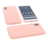 Custodia per Doro 8080 TPU Silicone Protezione Case Cellulare Opaco Soft Fucsia