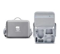 Custodia per drone DJI Flip Fly More Combo, borsa a tracolla portatile in EVA può organizzare telecomando RC2, 5 batterie originali, hub di ricarica, drone flip e altri accessori, Grigio, casual