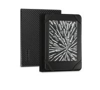 SUBBLIM Custodia per libro elettronico universale Clever, compatibile con ebook fino a 6" pollici, con chiusura magnetica, protezione contro le cadute, ergonomico e leggero, nero