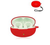 Custodia per Edifier LolliClip Edifier, yystao, morbida custodia in silicone compatibile con Edifier Lolli clip con cordino, antipolvere, antiurto e durevole, rosso