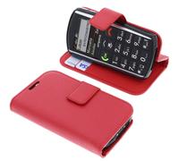 Custodia per Emporia Pure V25 Book-Style Protettiva Cellulare a Libro Rosso