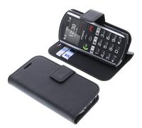 Custodia per Emporia Simplicity Book-Style Protettiva Cellulare a Libro Nero