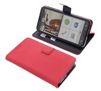 Custodia per Emporia Smart 5 Book-Style Protettiva Cellulare a Libro Rosso