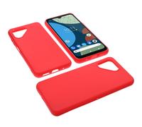 Custodia per Fairphone 4 Borsa Protettiva Cellulare TPU IN Gomma Rossa
