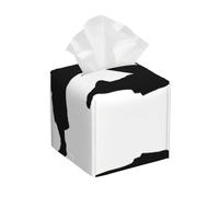 Custodia per fazzoletti in pelle con stampa di uomini karate, elegante borsa per fazzoletti, porta fazzoletti per il viso, per casa, ufficio, auto