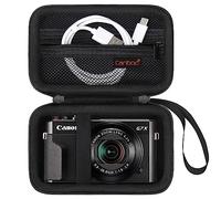 Custodia per fotocamera Canboc per Canon PowerShot G7 X Mark II / G7X Mark III Digital 4K Vlogging Camera, Punta e Spara 4K Video Camera Bag, Nero