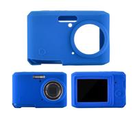 Custodia per fotocamera digitale Kodak PIXPRO FZ45, custodia protettiva in morbido silicone per PIXPRO FZ45, resistente alle cadute, ultra leggera, antigraffio, per viaggi, attività all'aperto (blu)