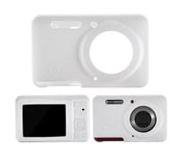 Custodia per fotocamera digitale Kodak Pixpro FZ55, custodia protettiva in morbido silicone per PIXPRO FZ55, resistente alle cadute, ultra leggera, antigraffio, per viaggi, attività all'aperto (bianco